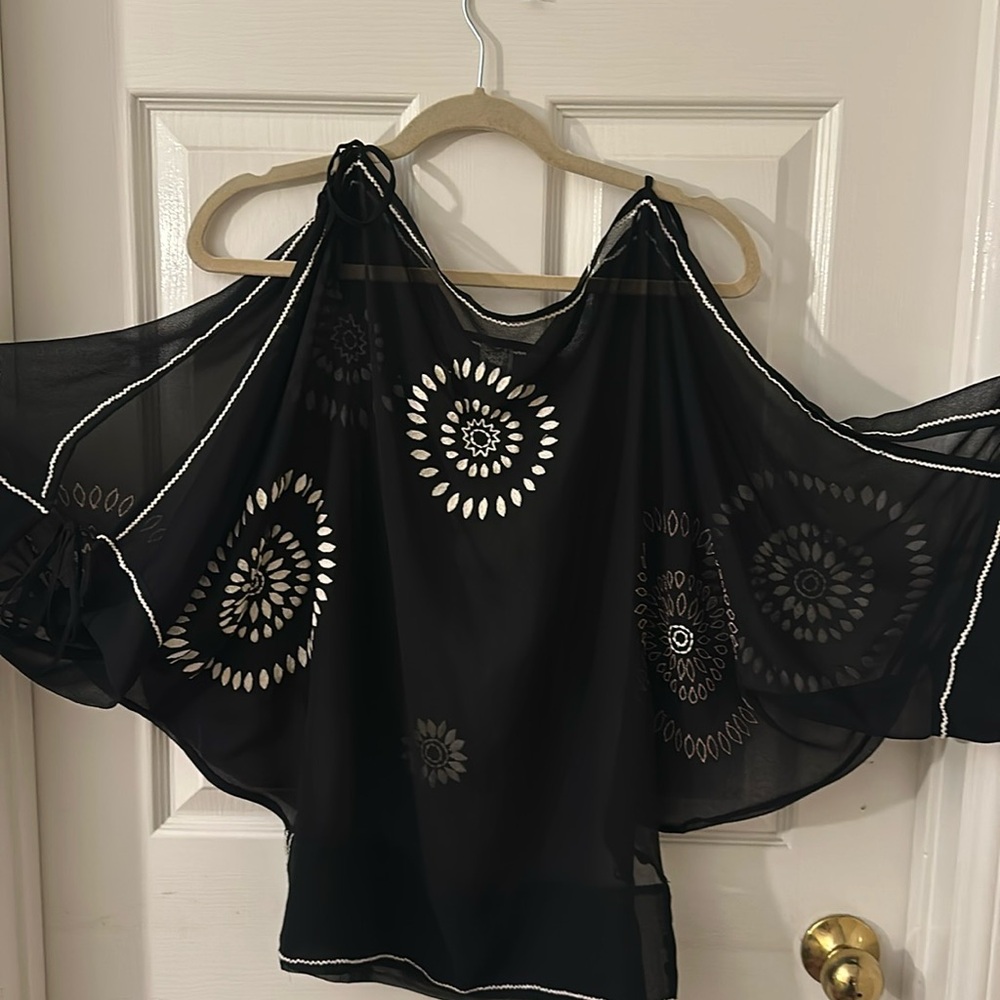 Free people bohemian style see thru top